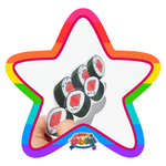 Kawaii Universe - Cute Spicy Tuna Roll Sushi Sticker