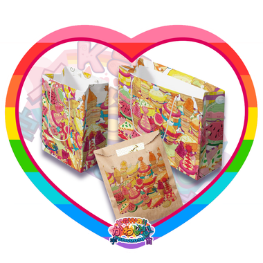 Kawaii Universe - Cute Ultimate Pizza Party Warm Designer Gift Bag