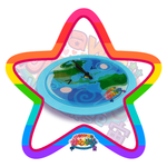 Kawaii Universe - Cute West Hemisphere Earth Medallion Clock